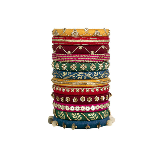 Nitya Multicolor Bangle Set