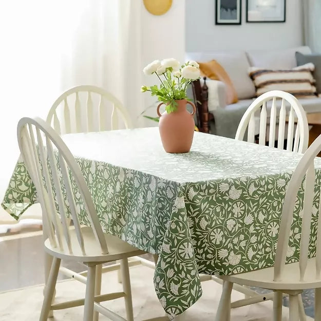 Forest Pine Wipeable & Anti-slip Tablecover- ROUND