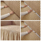 Stretchable Turkish Sofa Cover with Bubble Fabric & Frill