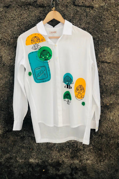 Chulbuli Patch Sisters Cotton Shirt