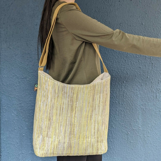 Upcycled Handwoven: The Jhola Tote Bag