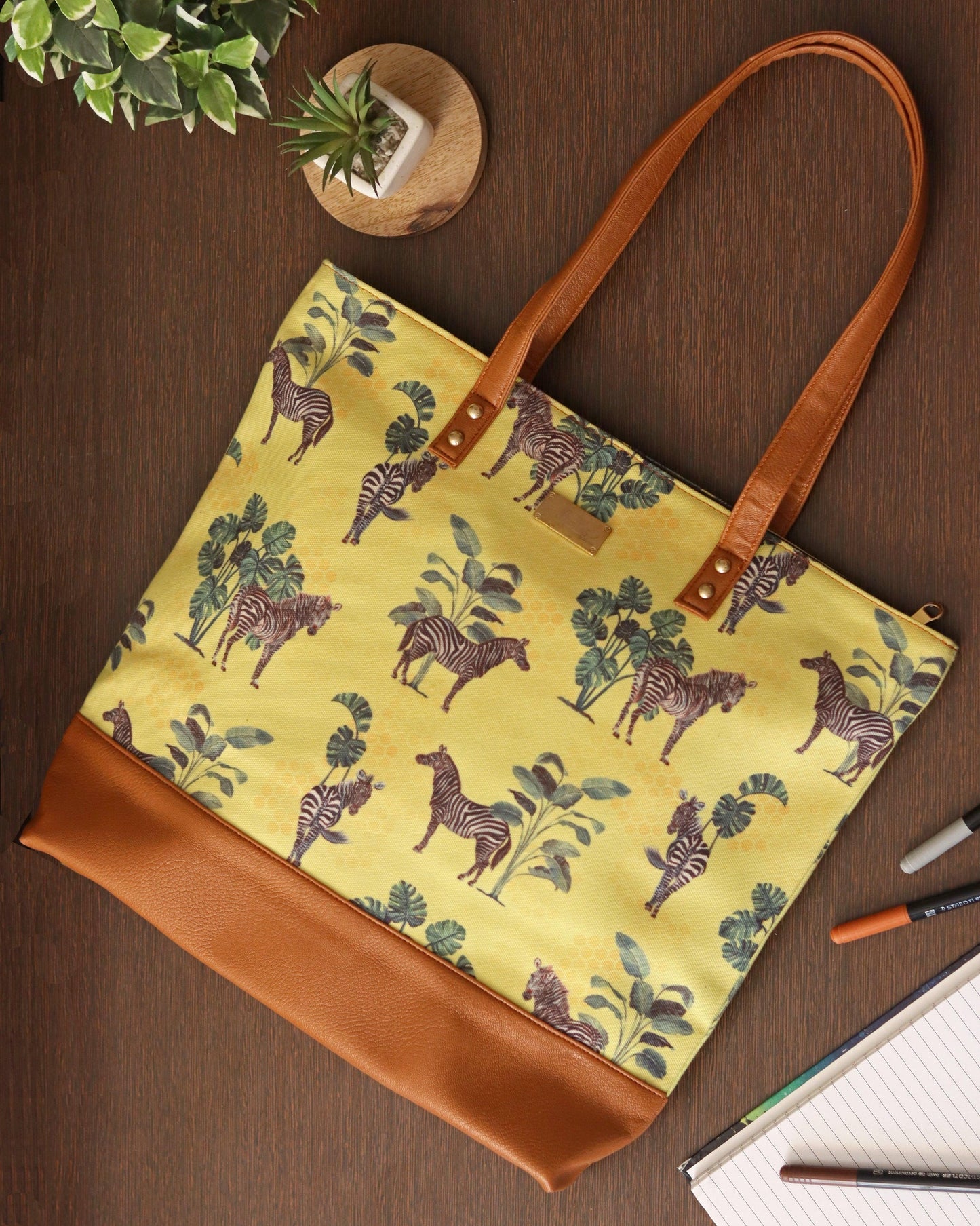 Animal Print Tote Bag