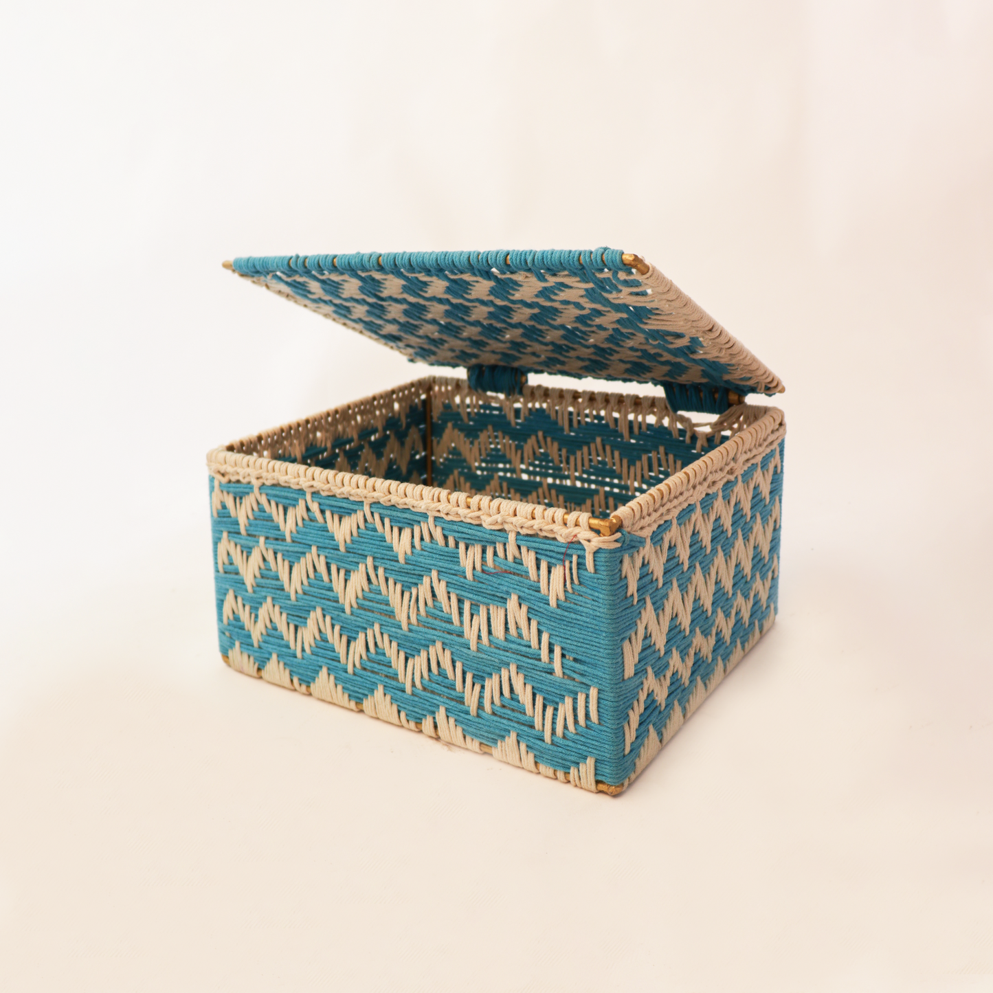 Storage Hand-Woven Basket