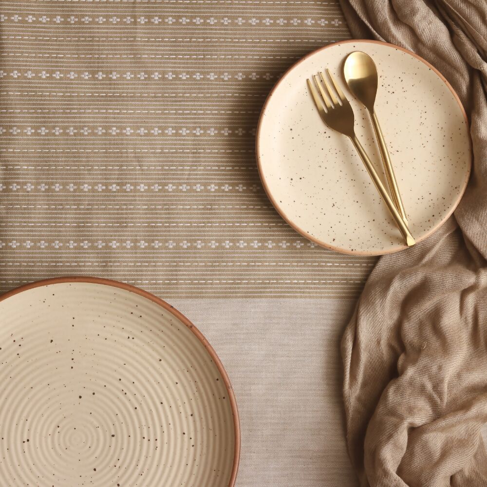 Woven Desert Sand Wipeable & Anti-slip Tablecover - RECTANGLE