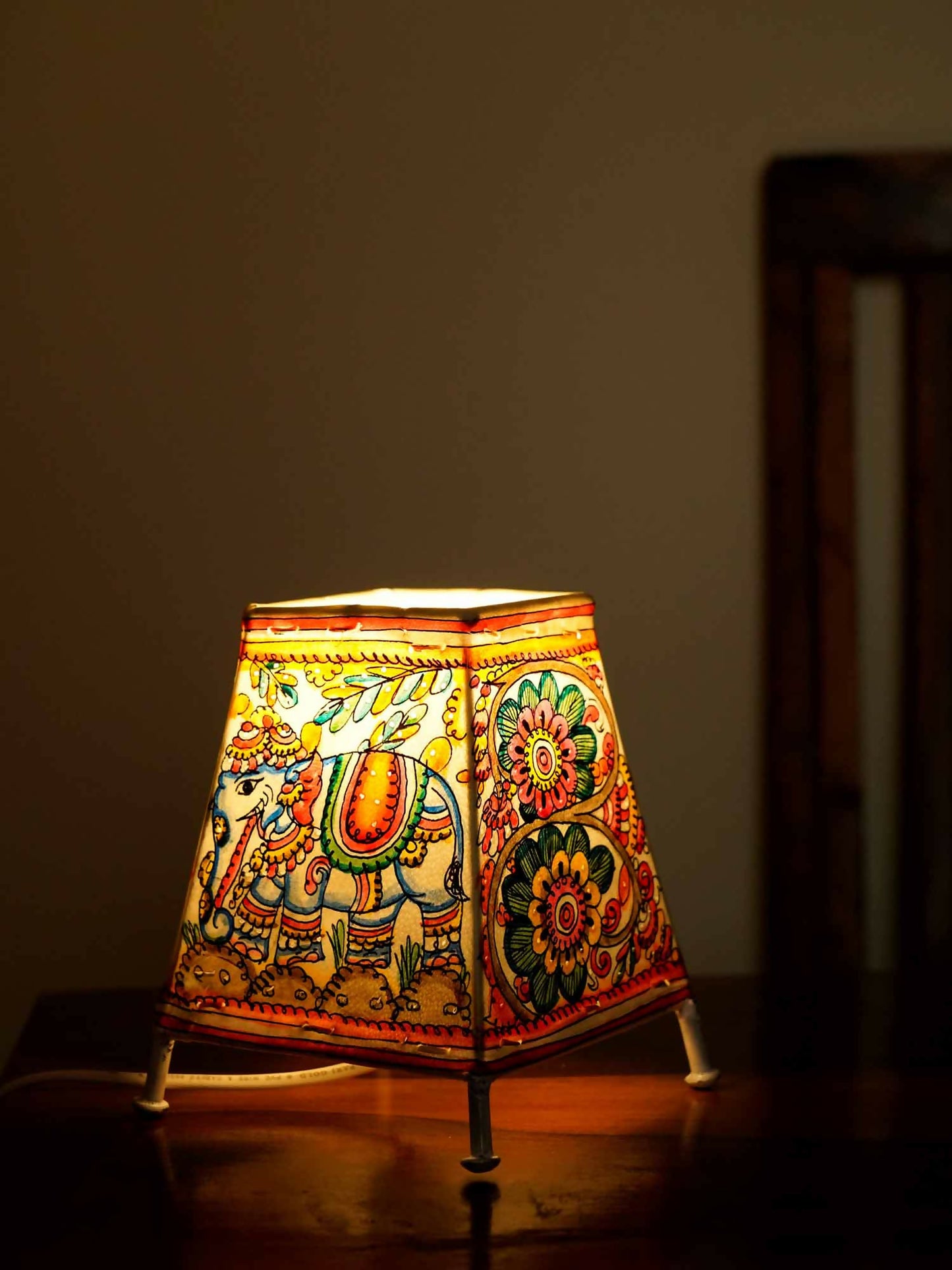 Leather Lamp - Haathi