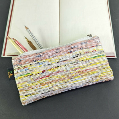 Upcycled Handwoven: Pencil Pouch