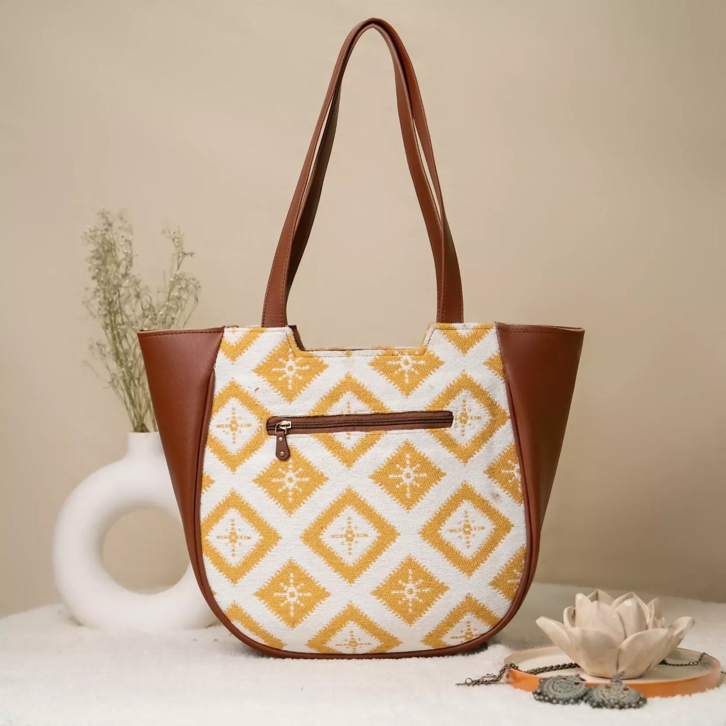 Sunny Side-up Crescent Bag