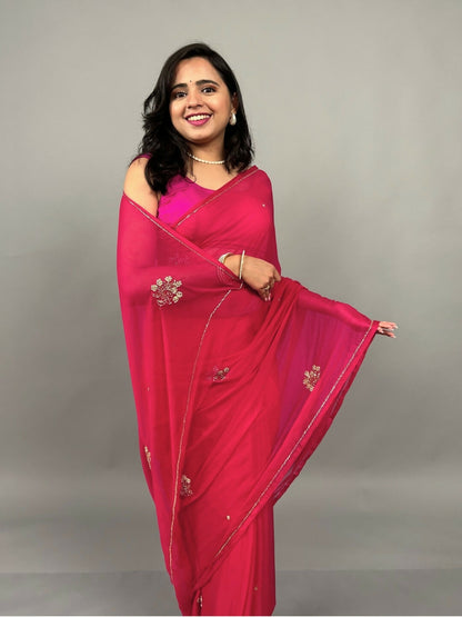 Juhi Chiffon Saree