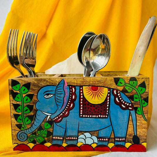 Gajanand - Wooden Multipurpose Holder