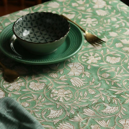 Forest Pine Wipeable & Anti-slip Tablecover- ROUND