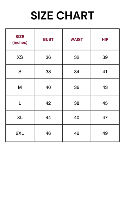 Firdaus-size-chart