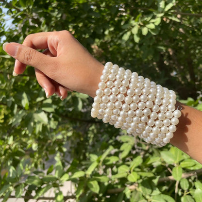 Pearl Zari Bangles