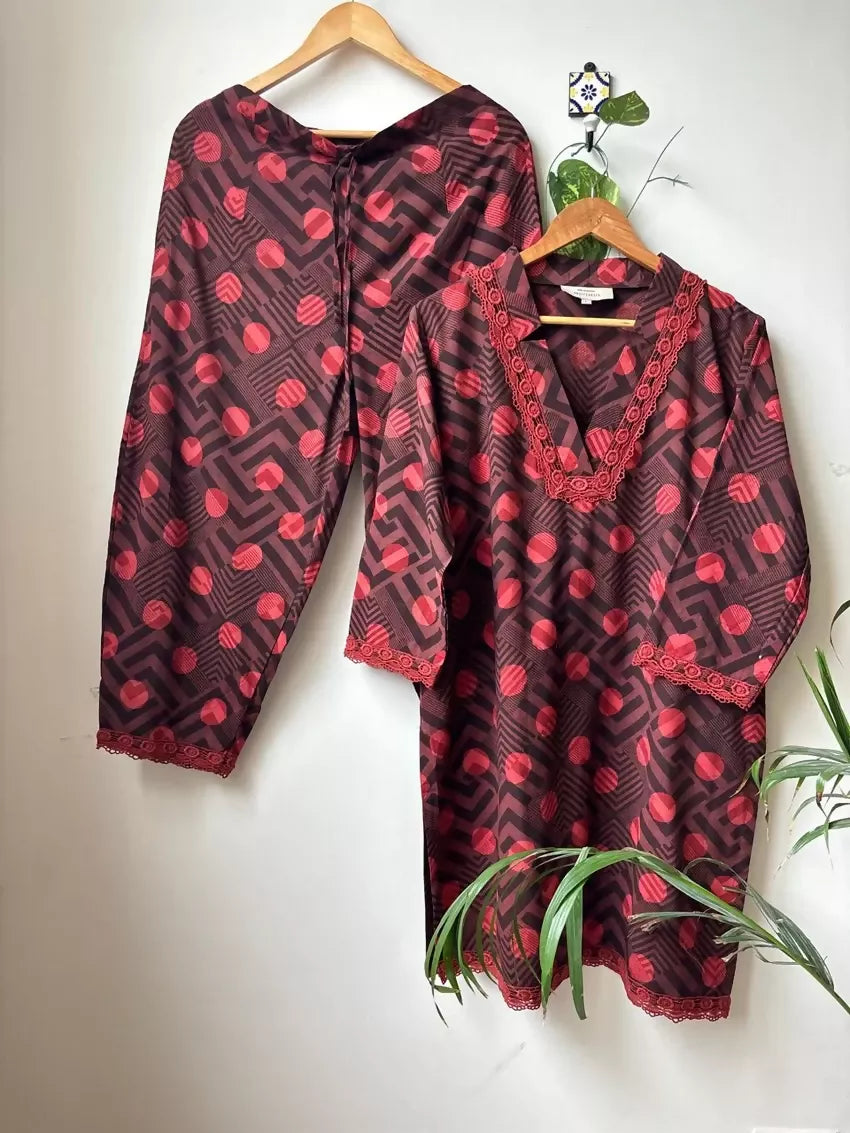 Kaveri Dabu Kurta Set