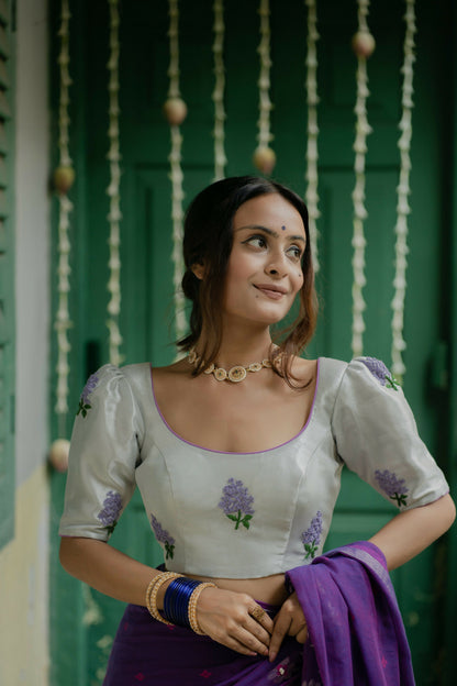 Lavender Bloom Blouse