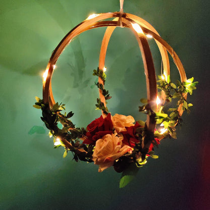 Floral Hanging Dreamcatcher