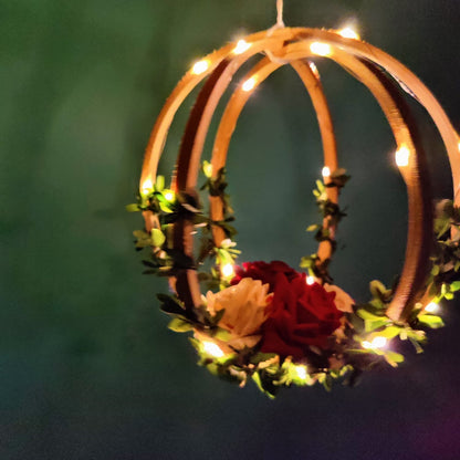 Floral Hanging Dreamcatcher