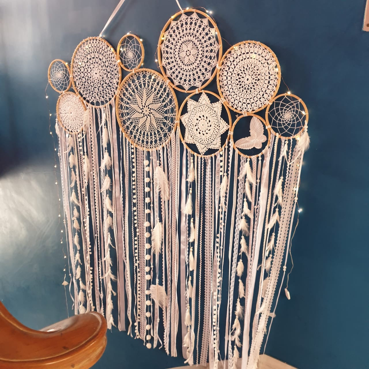 Cluster Lace Dreamcatcher