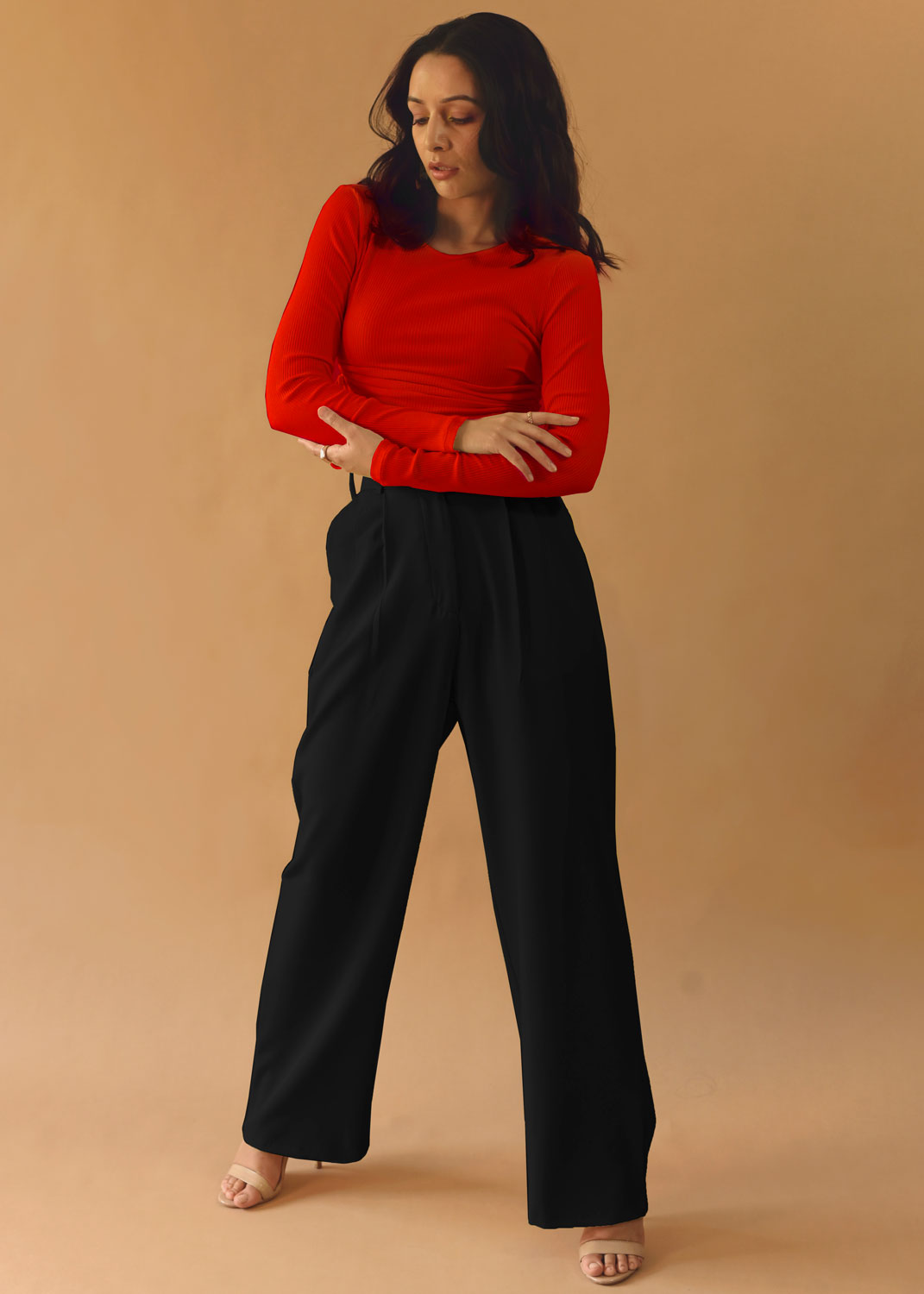 Wide Leg Trousers