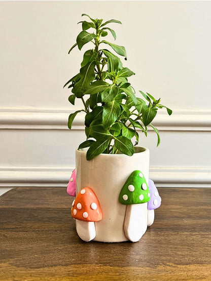 Shroom Boom Ceramic Planter