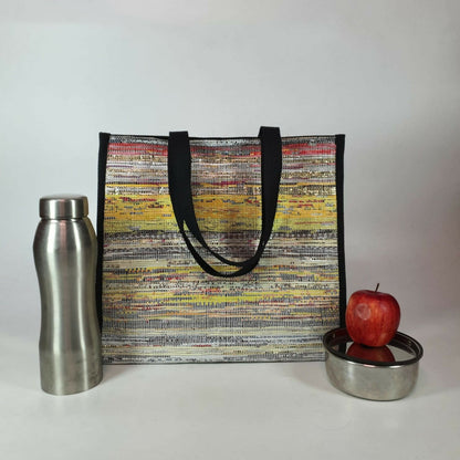 Upcycled Handwoven: The Lunch Bag