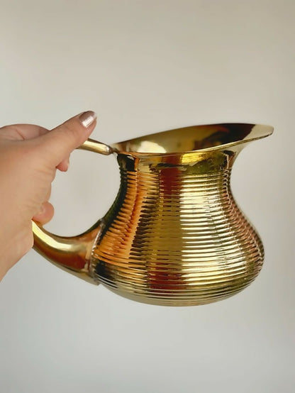 Brass Matki Pitcher