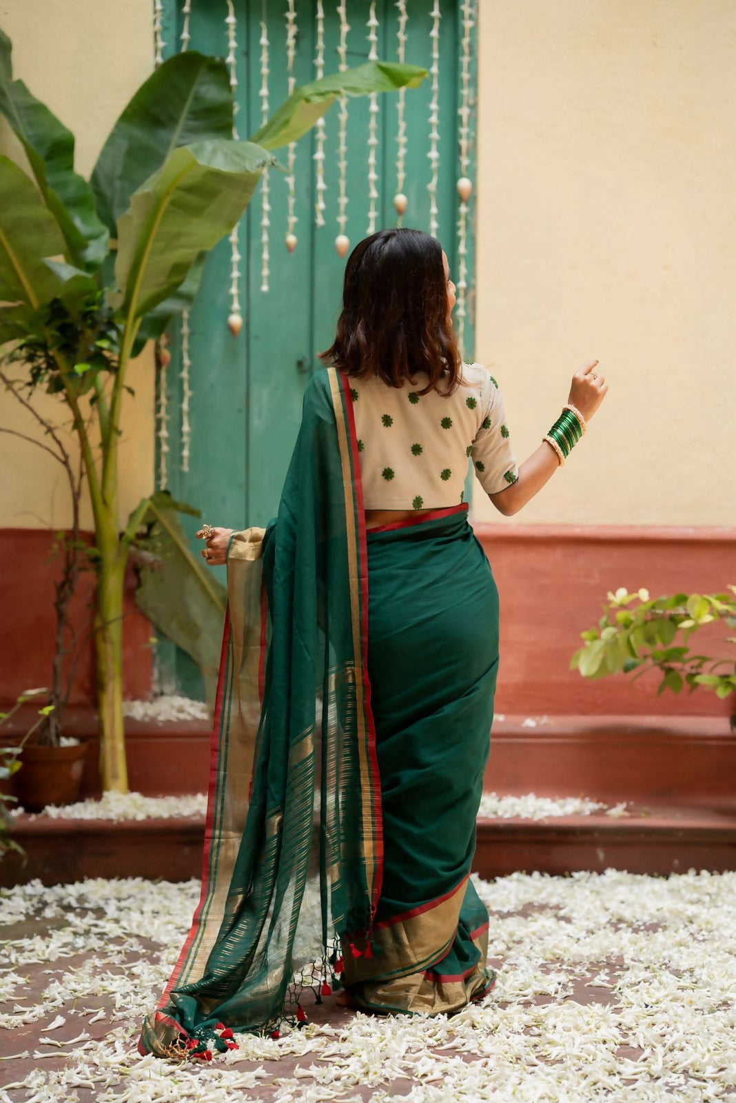 Param Sundari Handwoven Cotton Saree