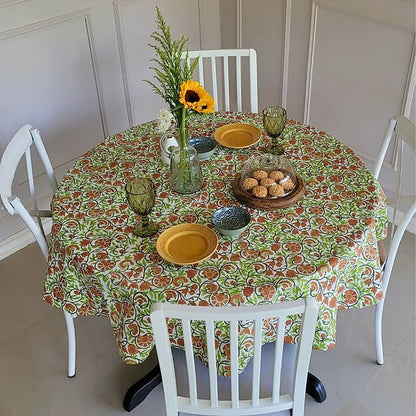 Secret Garden Wipeable & Anti-slip Tablecover - ROUND