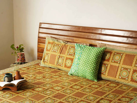Aravalli – A King Size Double Bed Bedsheet/Fitted Bedsheet