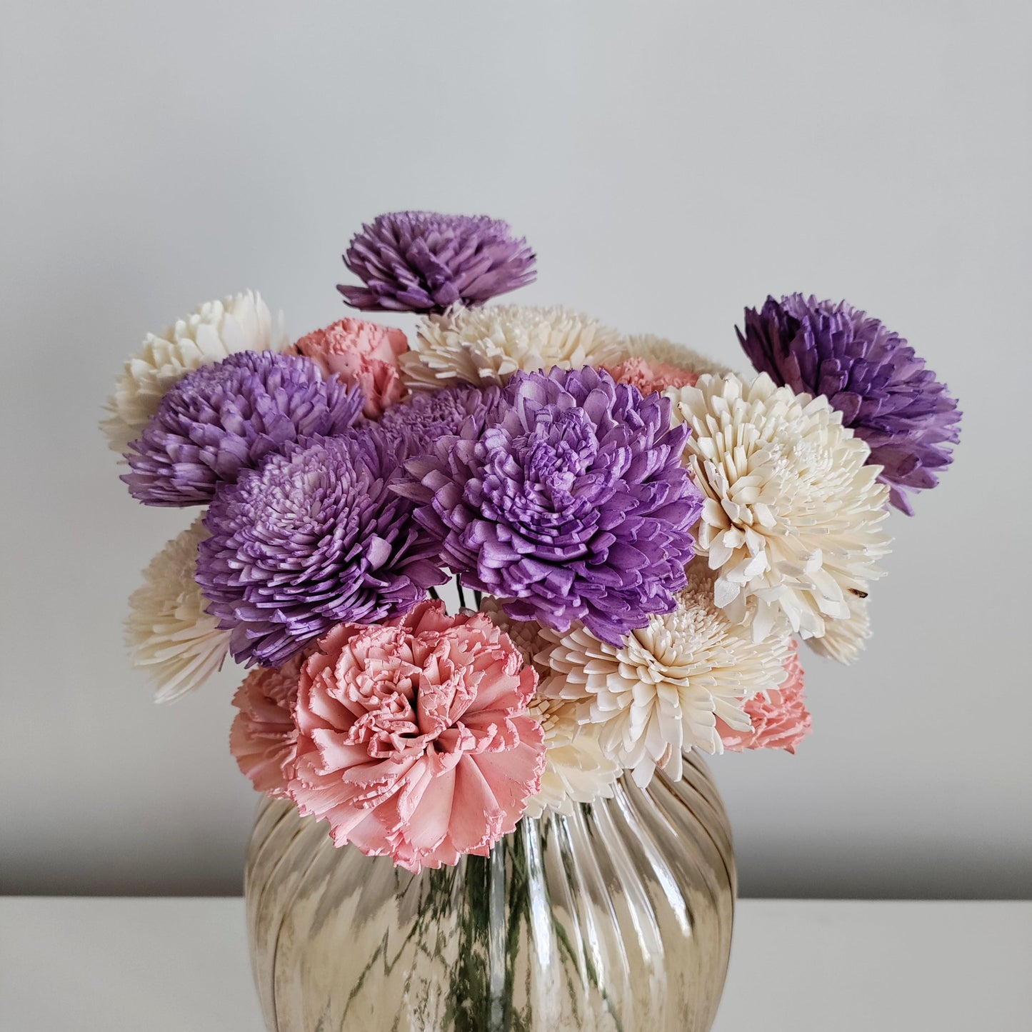 Meadow Bunch (24 Flowers, Wire Stem included)