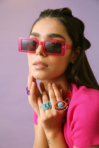 Eye-Spy Ring Orange