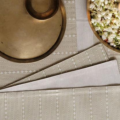 Woven Desert Sand Wipeable & Reversible Cotton Placemats