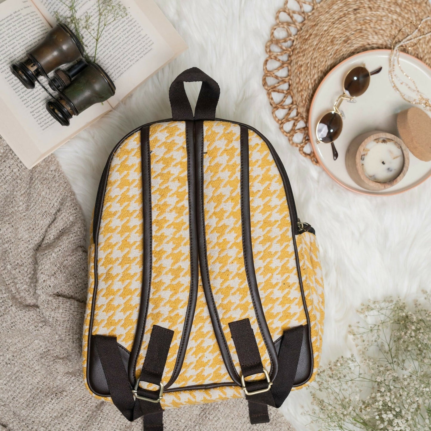 Lemon poptart compact backpack