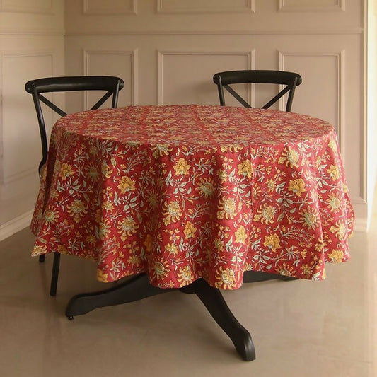 Acres Wild Wipeable & Anti-slip Tablecover- ROUND