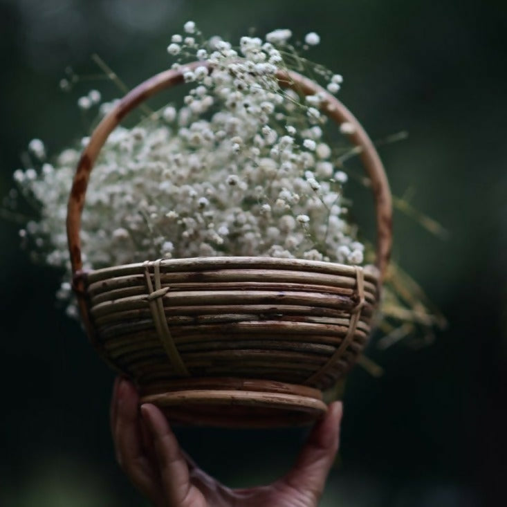 Hoop Cane Basket