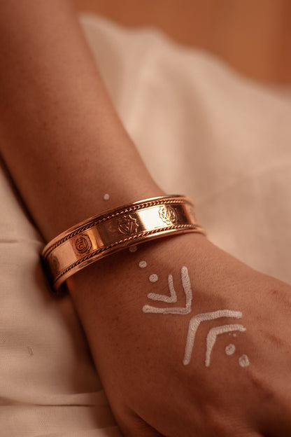 Yogi Copper Cuff