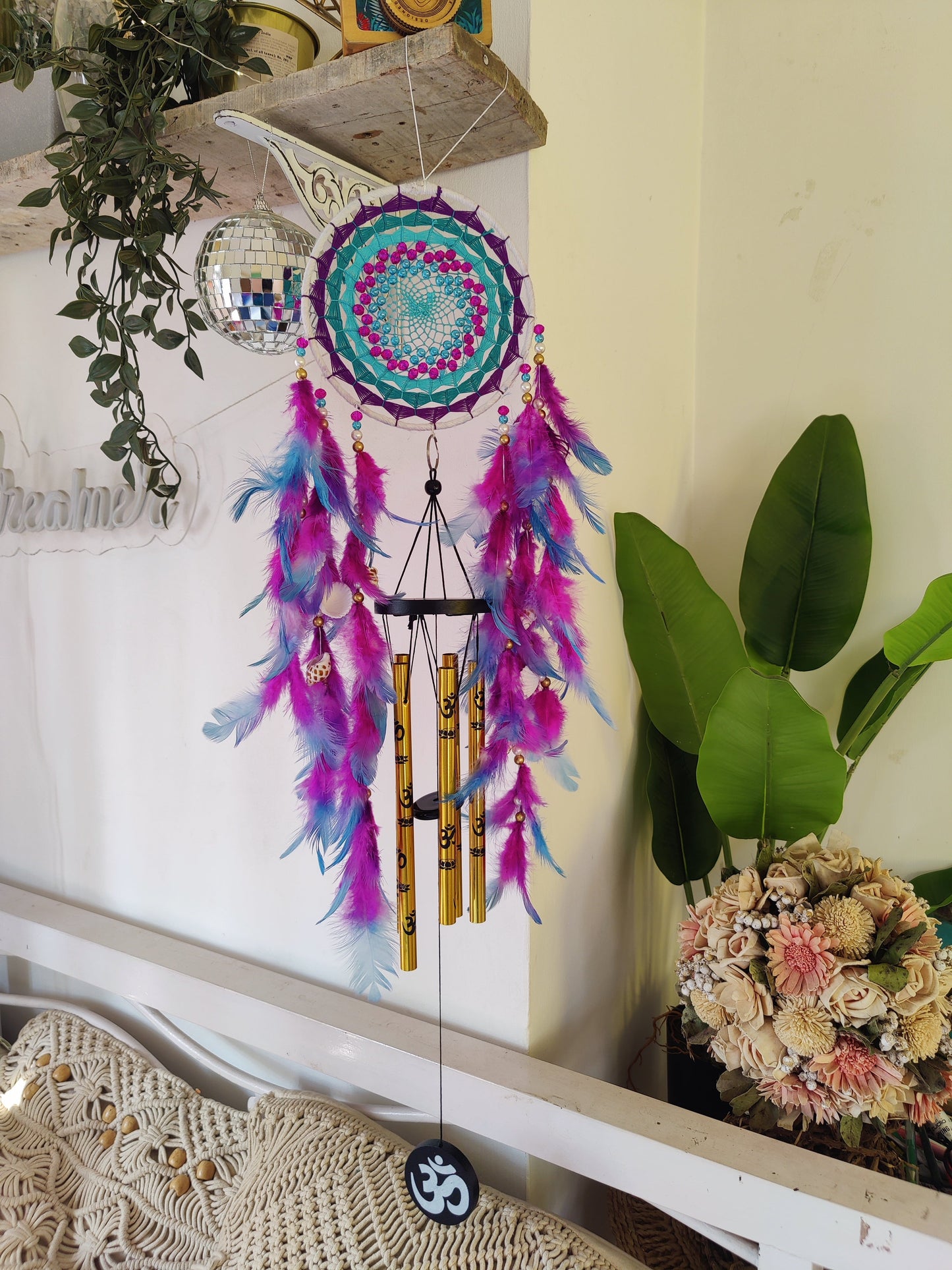 Twilight Omm Windchime Dreamcatcher