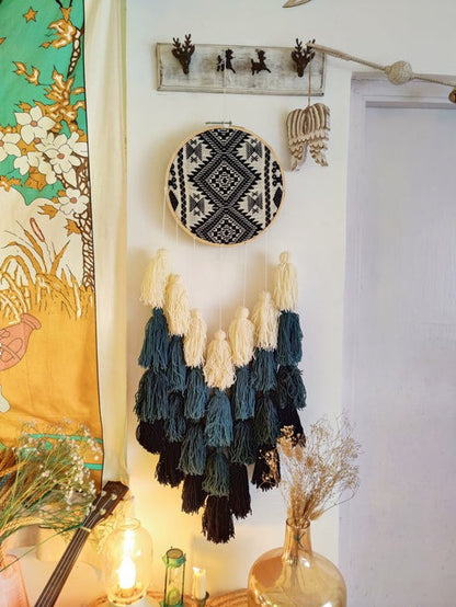 Boho Tassle Charm Dreamcatcher