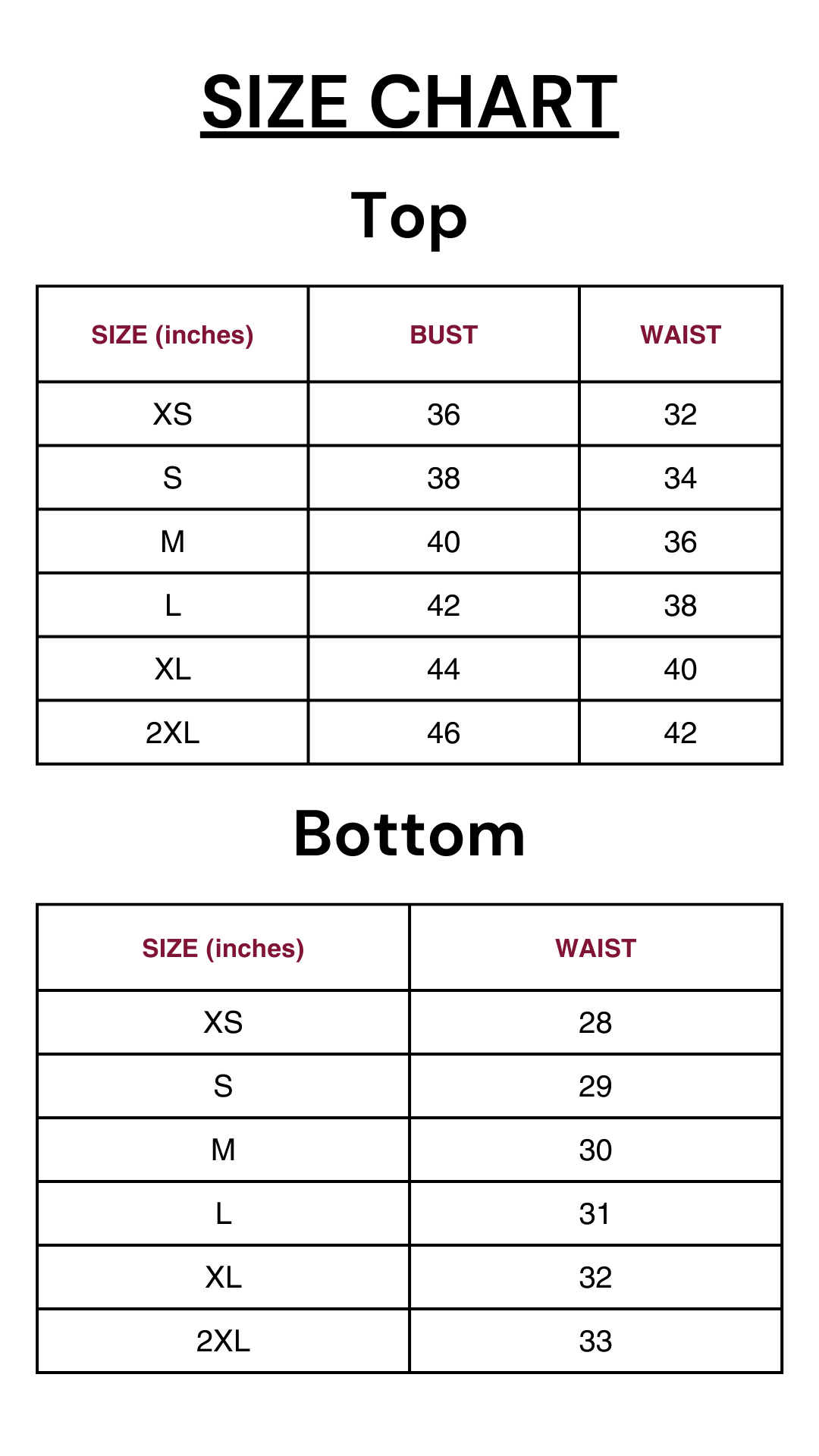 elsa-size-chart