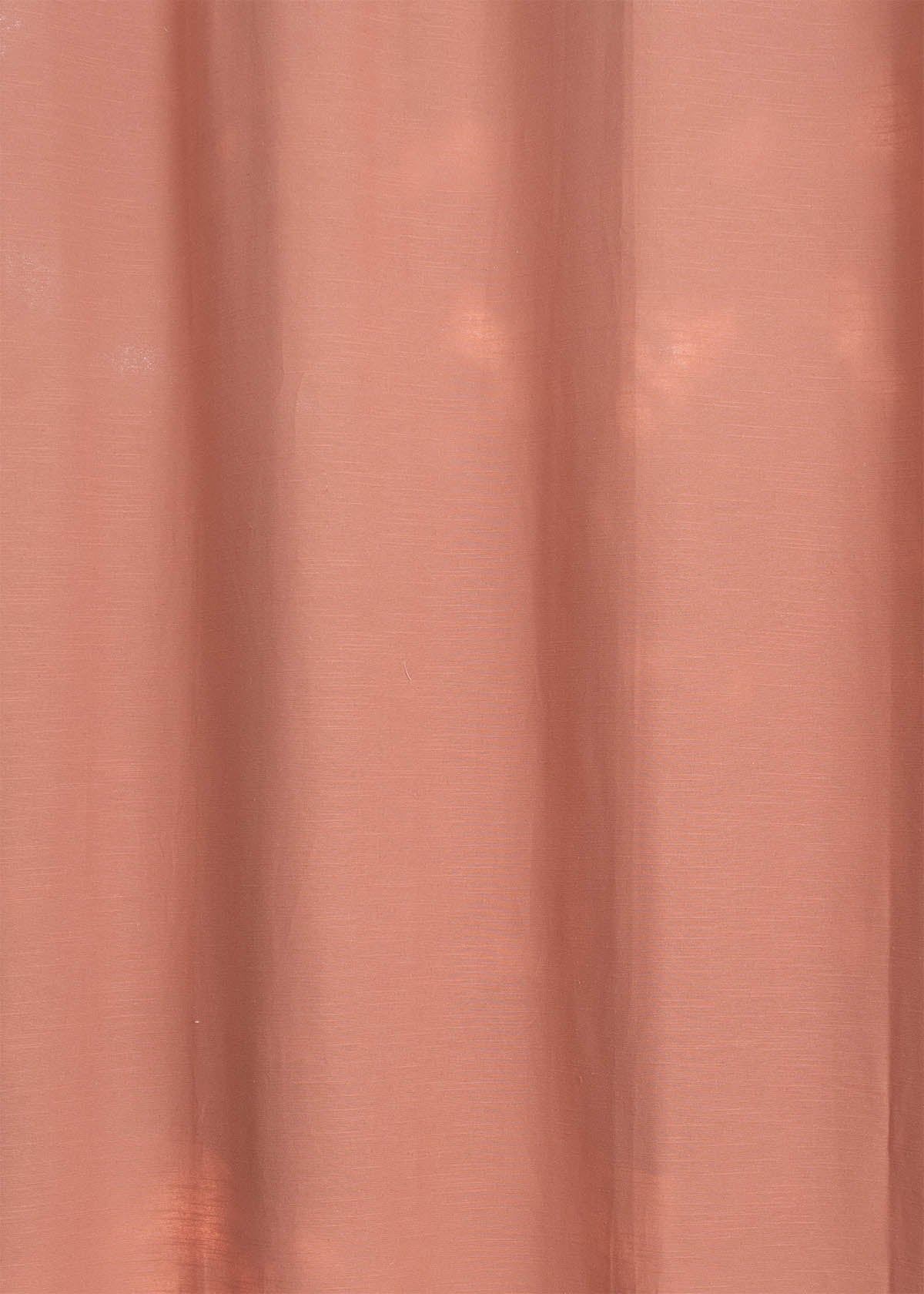 Room Darkening - Solid Rust Cotton Curtain