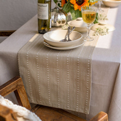 Woven Desert Sand Wipeable & Anti-skid Table Runner