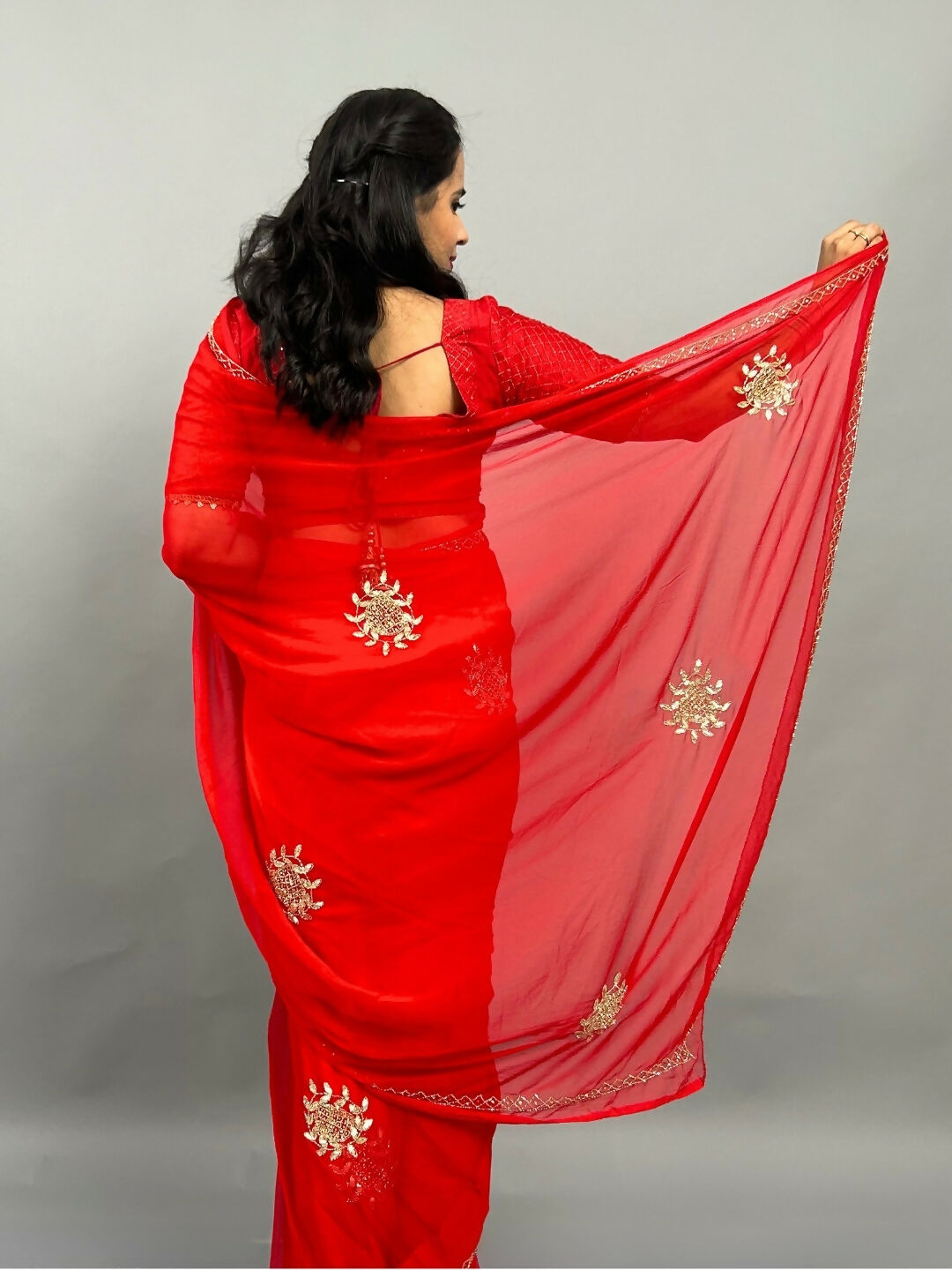 Maharani Chiffon Saree