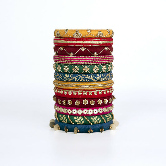 Nitya Multicolor Bangle Set