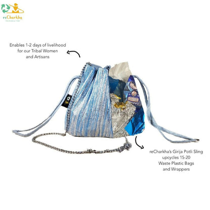 Upcycled Handwoven: Girija Potli Sling