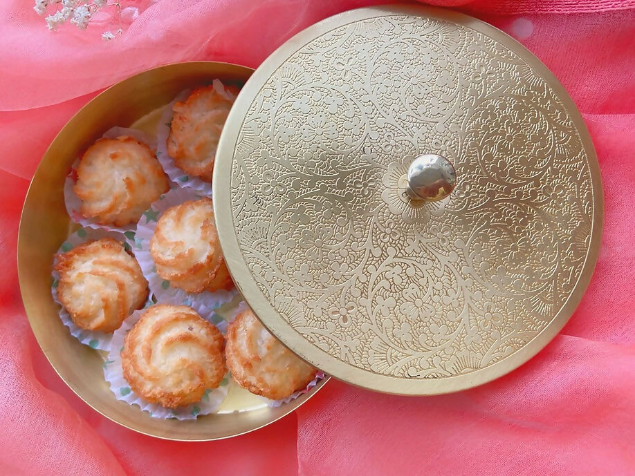 Brass Cookie Gift Box