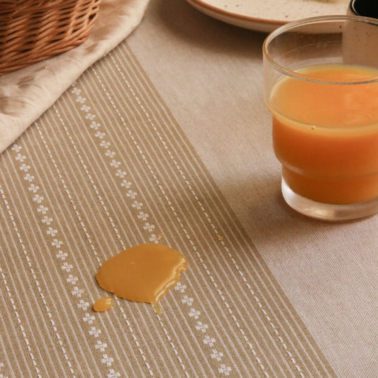 Woven Desert Sand Wipeable & Anti-slip Tablecover - RECTANGLE