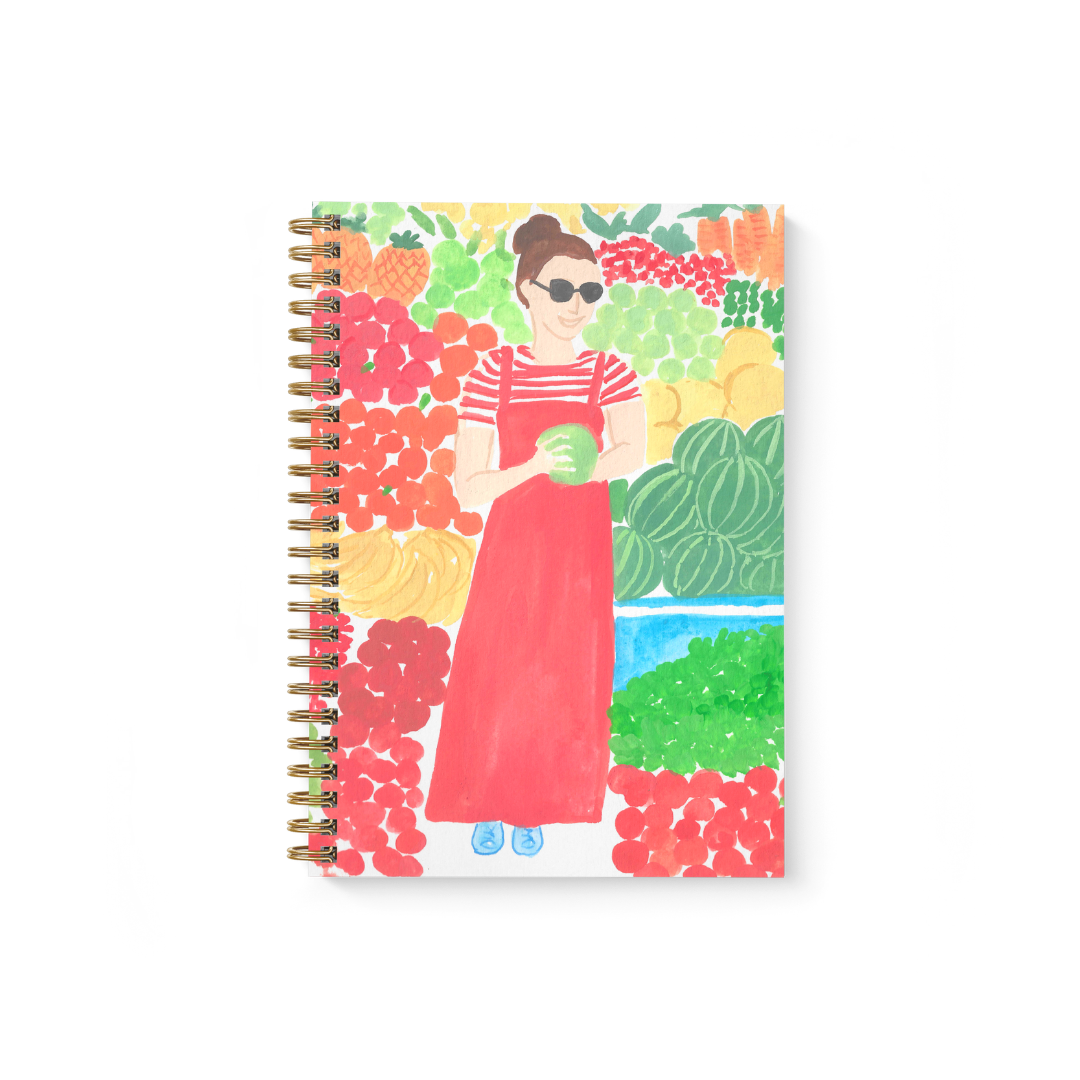 Summer Fruits Spiral Notebook