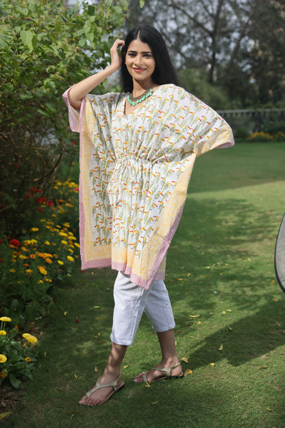 Flamboyant Flamingo Kaftan