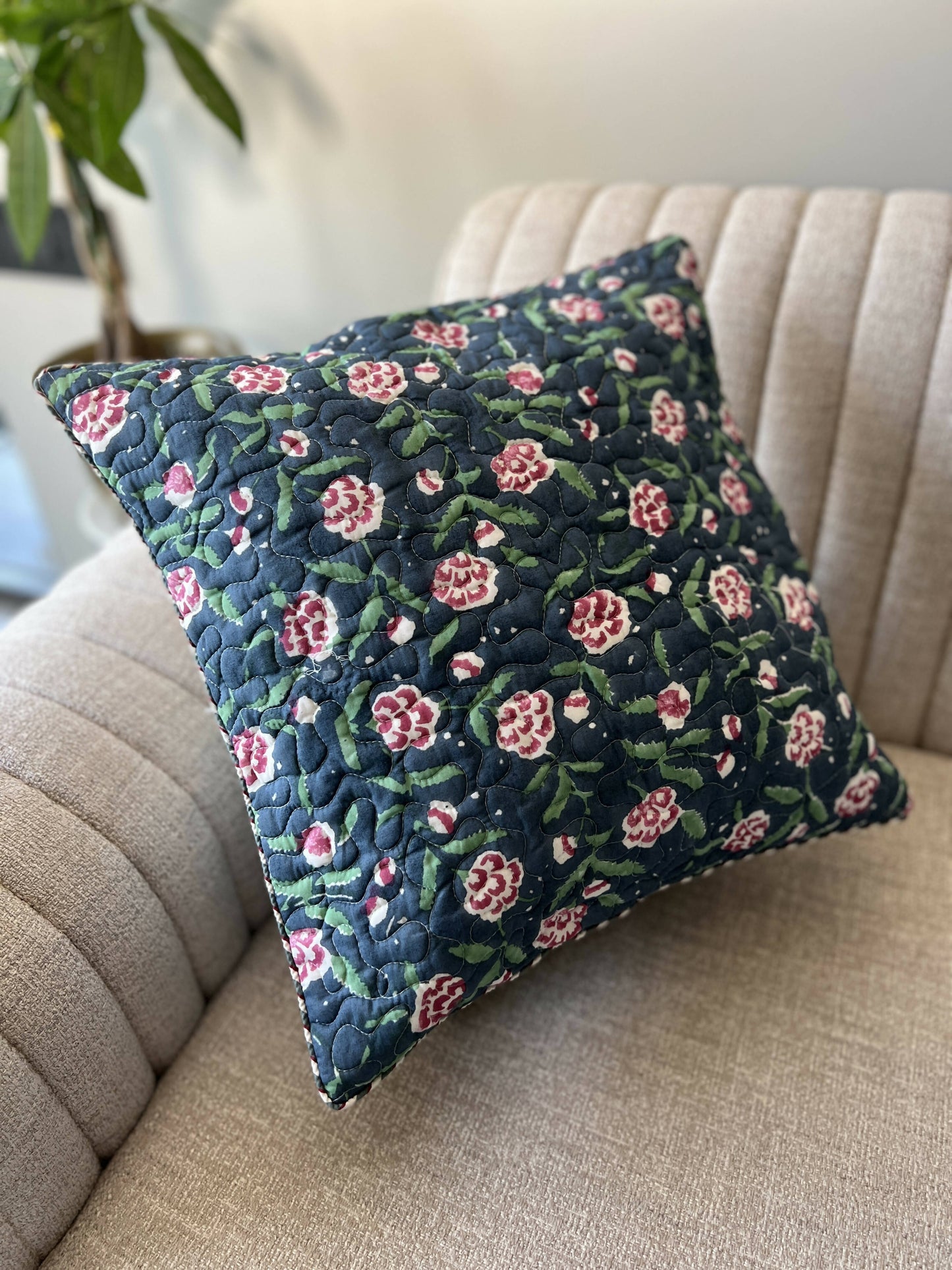 Quilted Cushion Cover | Fusion | (Set of 2)