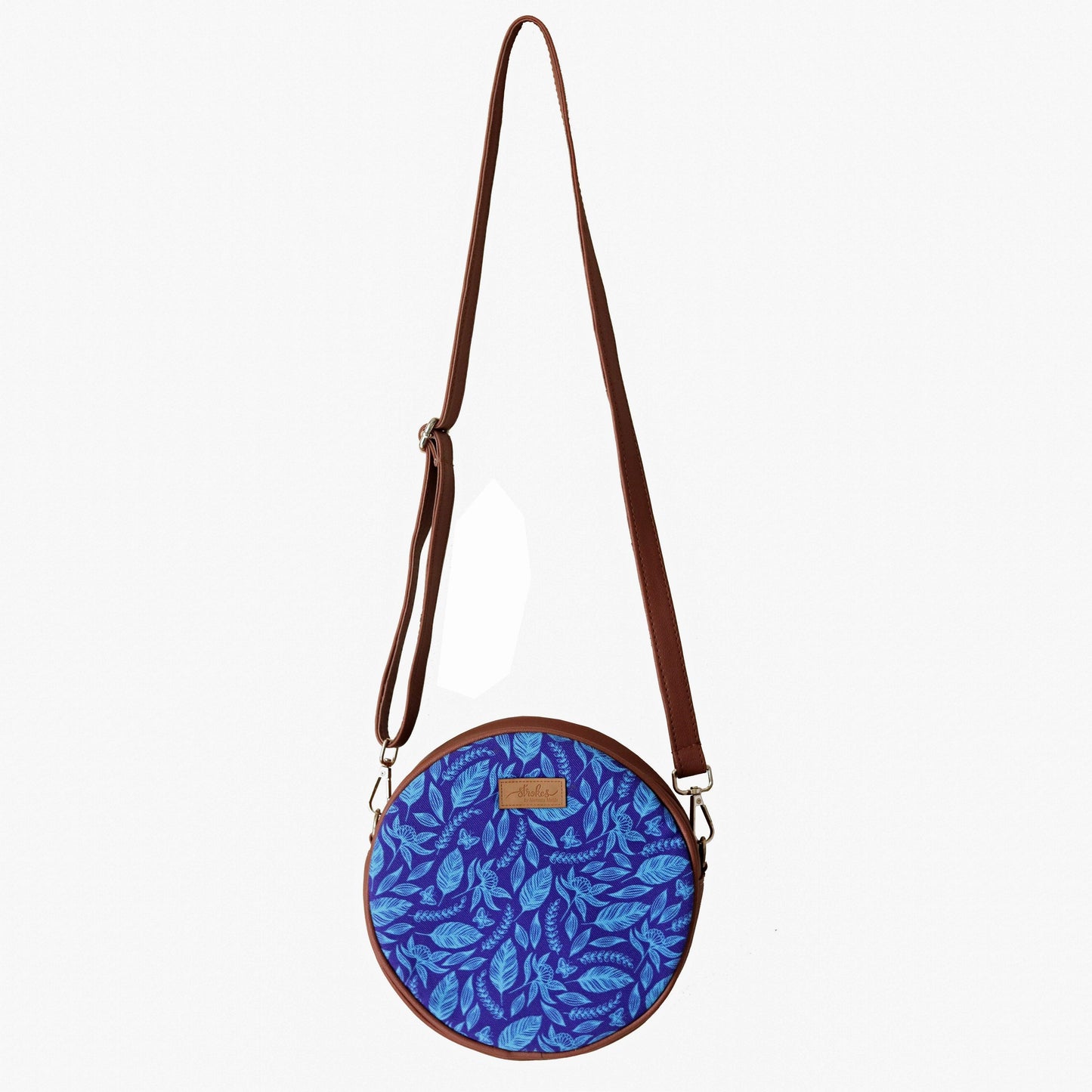 Midnight Forest Blue Orbit Sling Bag