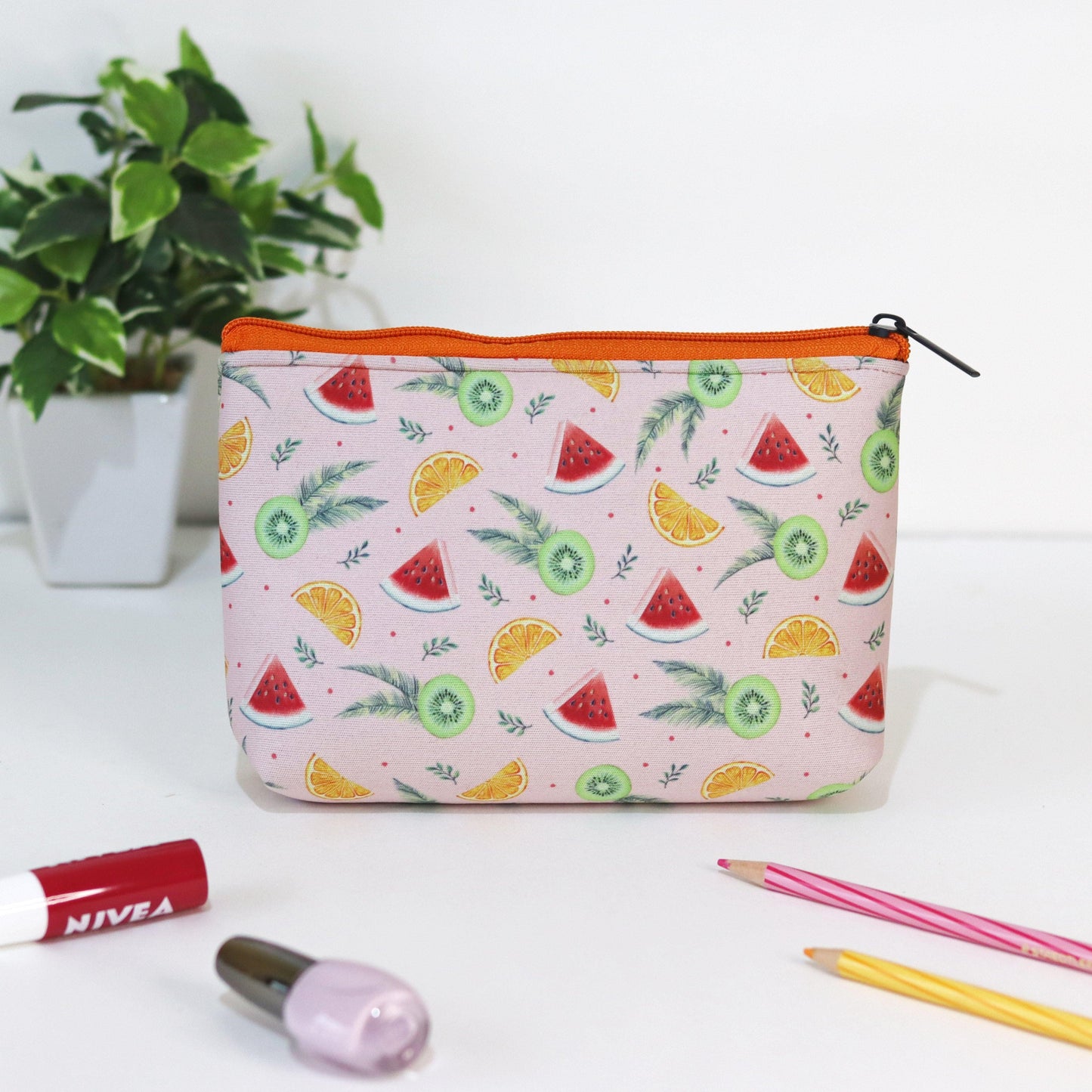 Fruit Fest Cosmetic Pouches - Set of 2